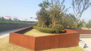 乐亭耐候钢挡土墙